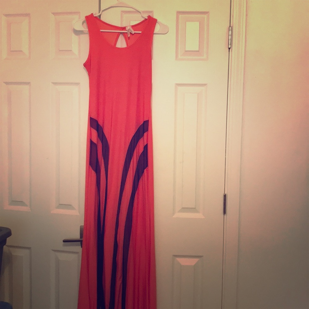 Long summer dress.